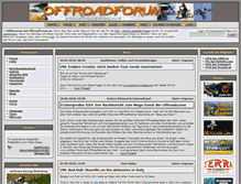 Tablet Screenshot of offroadforum.at